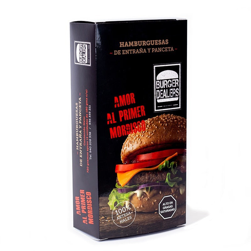 Caja de hamburguesas - Tradicional