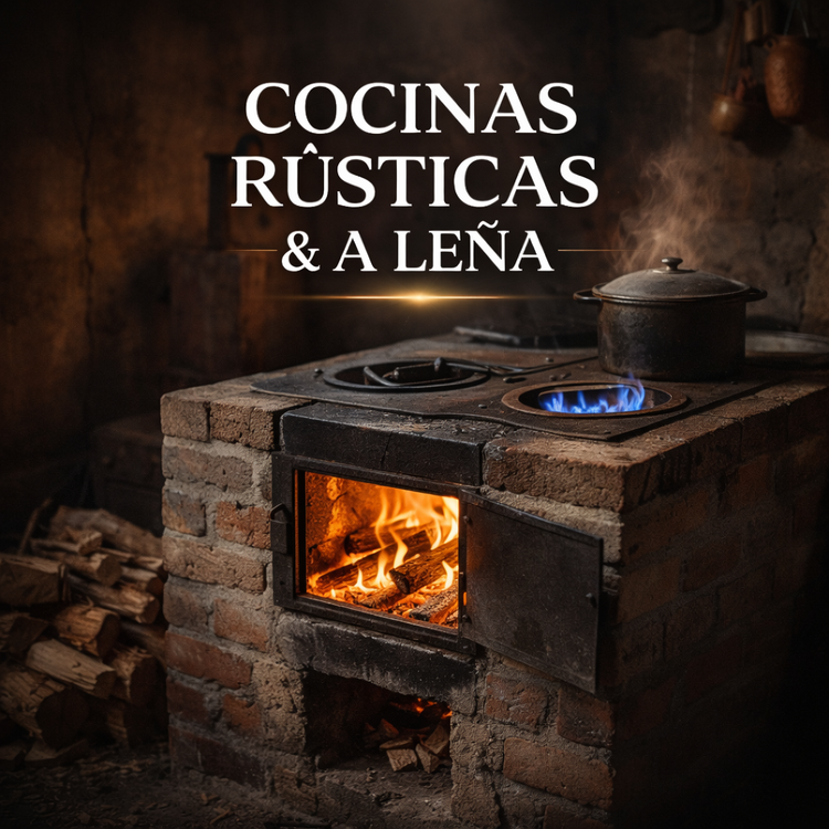 Cocinas Rústicas & a Leña