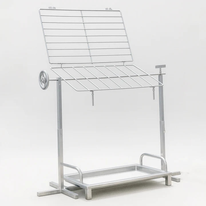 Rejilla Asadora para Chancho al Palo – 60 × 40 × 100 cm | La Carbonera Grill