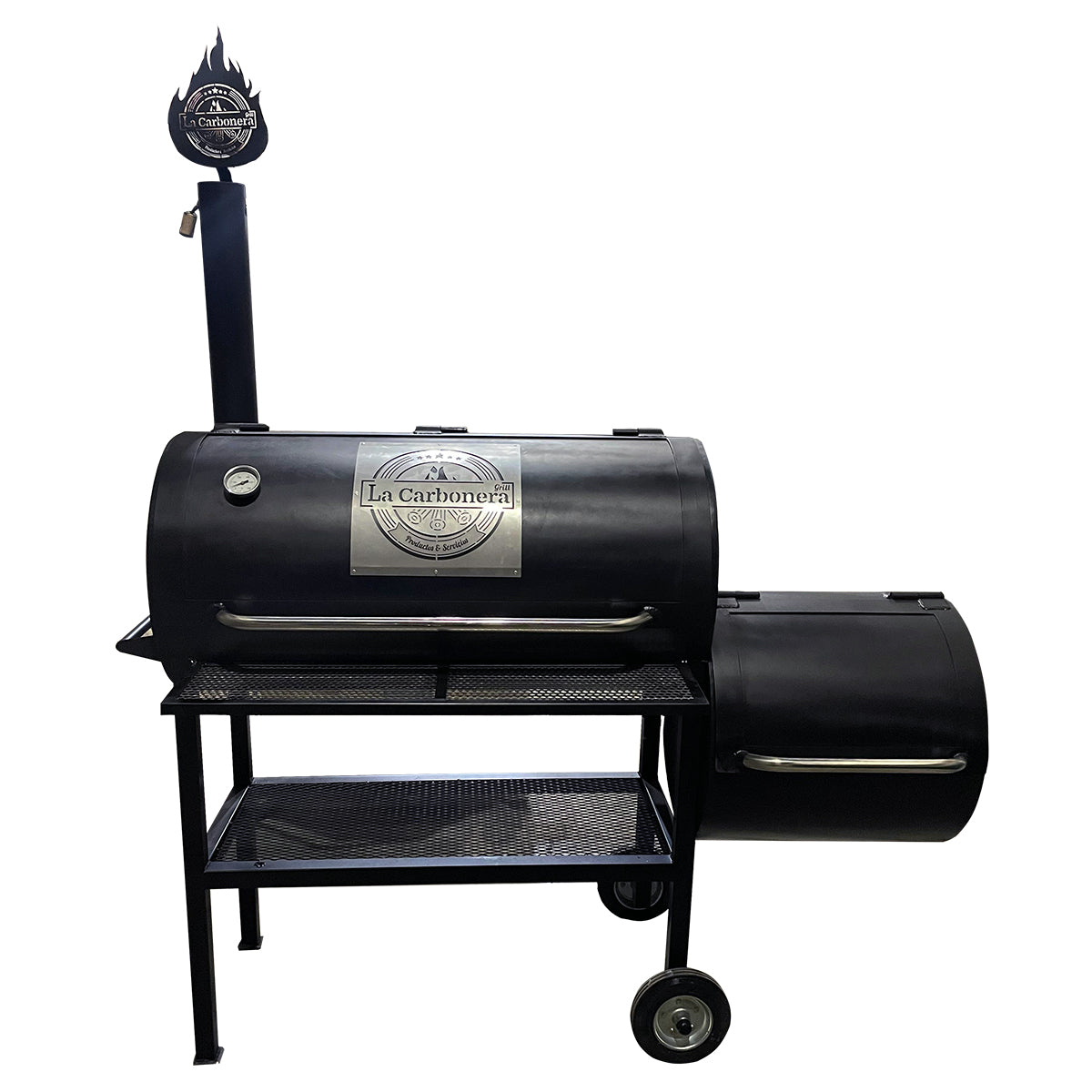Ahumador Horizontal de Acero al Carbono – La Carbonera Grill