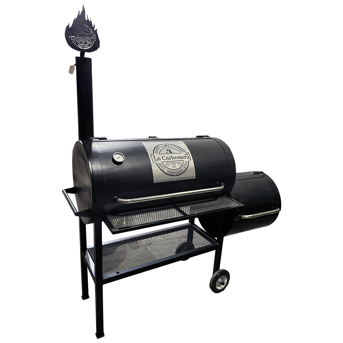 Ahumador Horizontal de Acero al Carbono – La Carbonera Grill