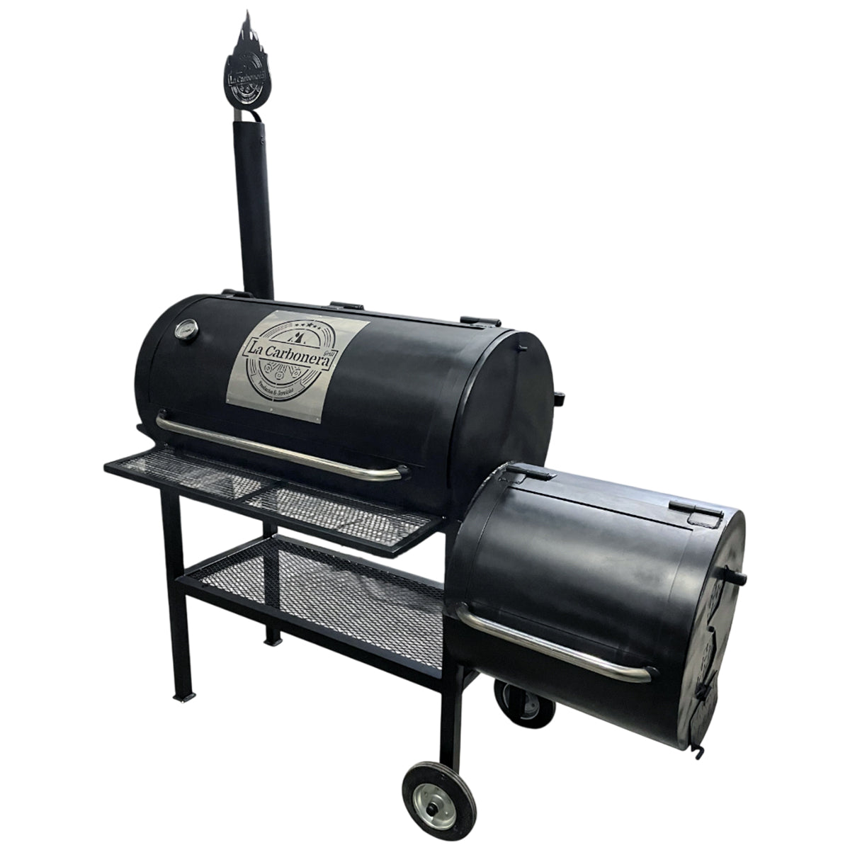 Ahumador Horizontal de Acero al Carbono – La Carbonera Grill