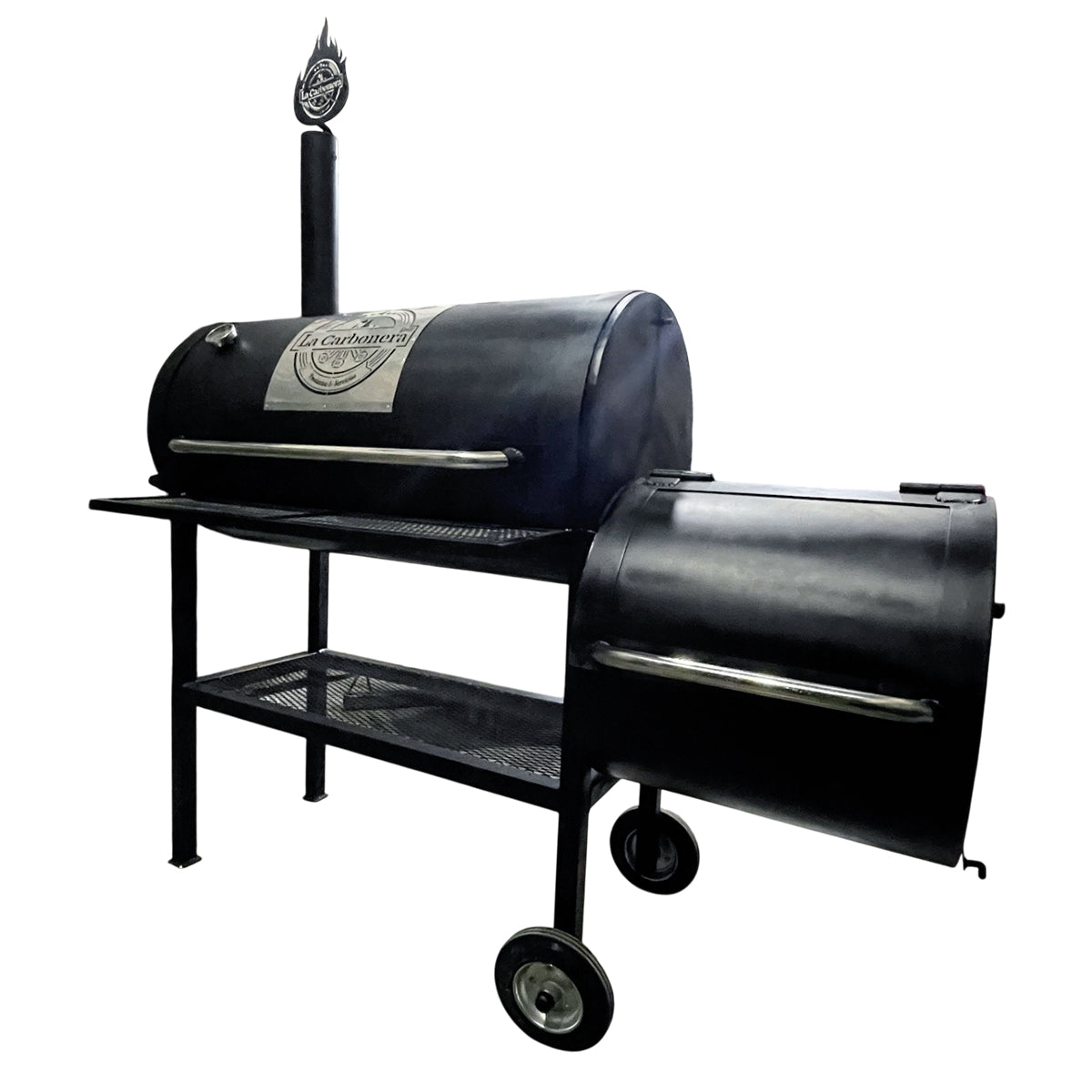 Ahumador Horizontal de Acero al Carbono – La Carbonera Grill