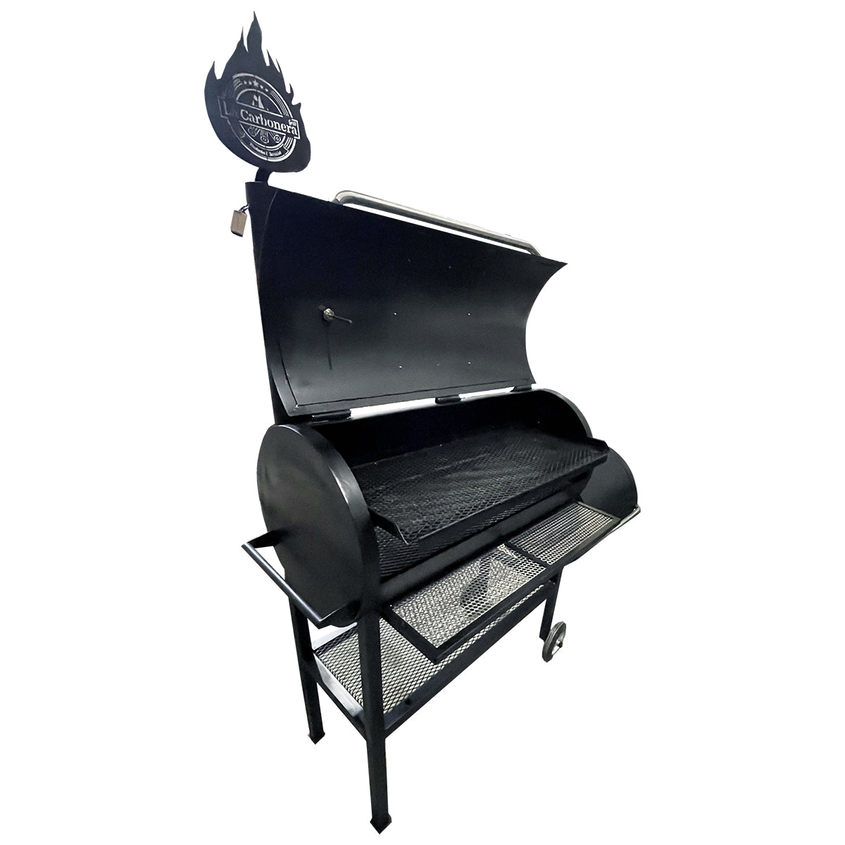 Ahumador Horizontal de Acero al Carbono – La Carbonera Grill