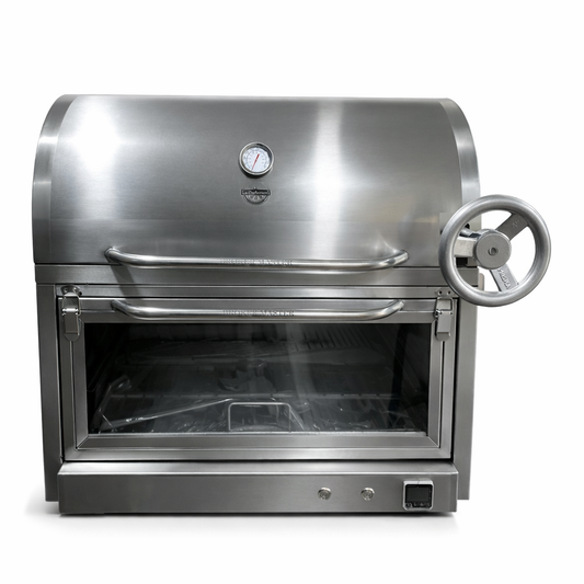 Parrilla Empotrable Broker Master con Caja China 70x50x42 en Acero Inoxidable