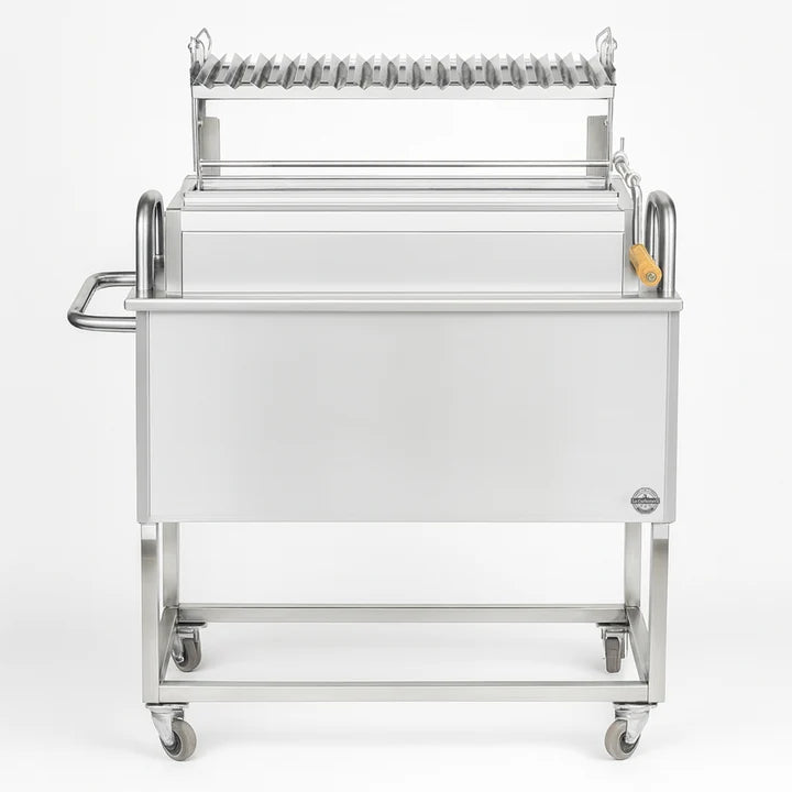 Caja China Steel Pro – 60 × 40 × 70 cm | La Carbonera Grill