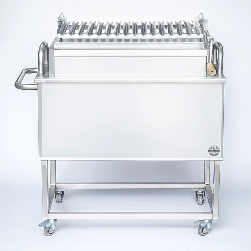 Caja China Steel Pro – 60 × 40 × 70 cm | La Carbonera Grill