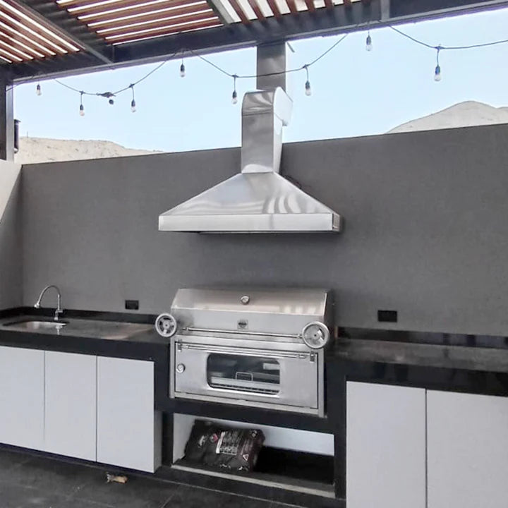 Campana Para Parrilla - Modelo Cónico | La Carbonera Grill