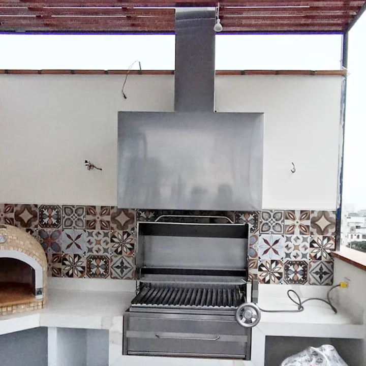 Campana Para Parrilla - Modelo Cuadrado | La Carbonera Grill