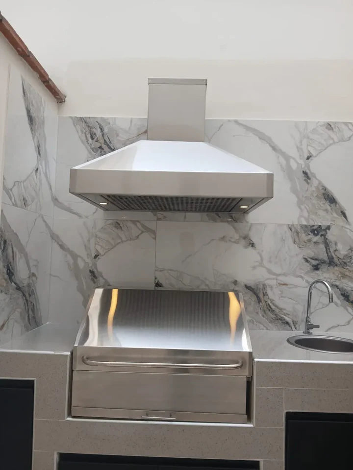 Campana Ecológica - Modelo Cónico | La Carbonera Grill