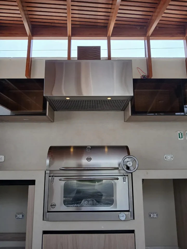 Campana Ecológica - Modelo Cuadrado | La Carbonera Grill