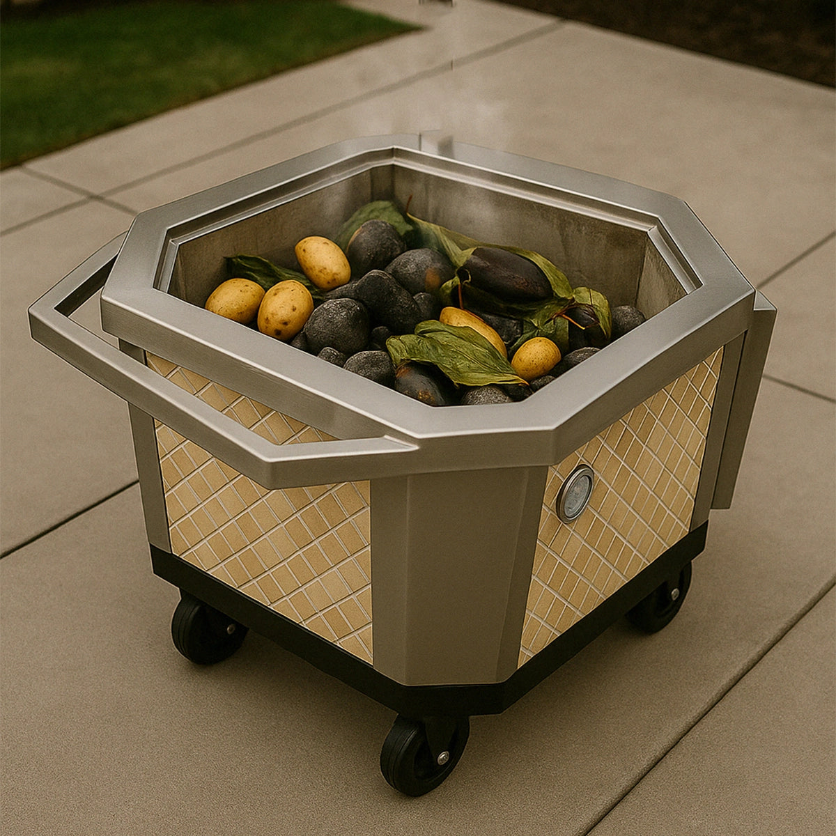 Horno Pachamanquero Multifunción Nina Pacha