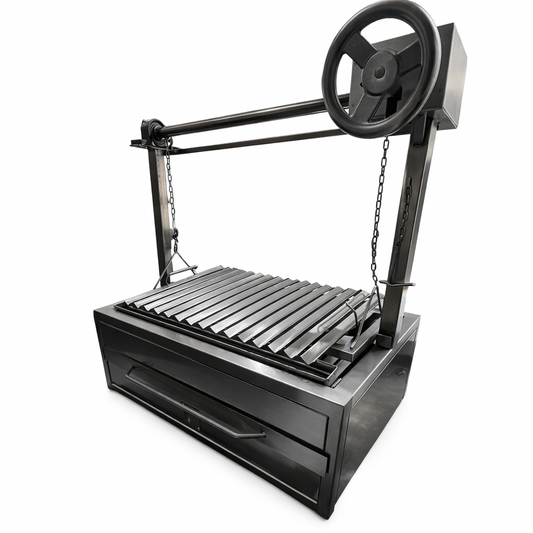 Parrilla Empotrable Master 200 70x50x25 en Acero Inoxidable