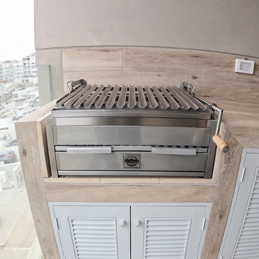 Parrilla Empotrable a Carbón - Modelo Pro 350