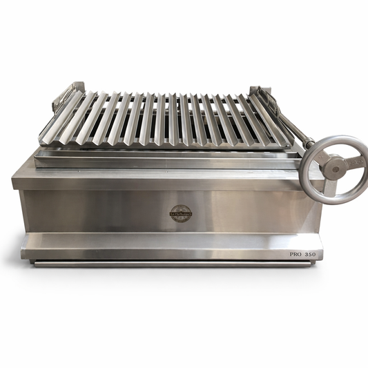Parrilla Empotrable Pro 350 70x50x25 en Acero Inoxidable