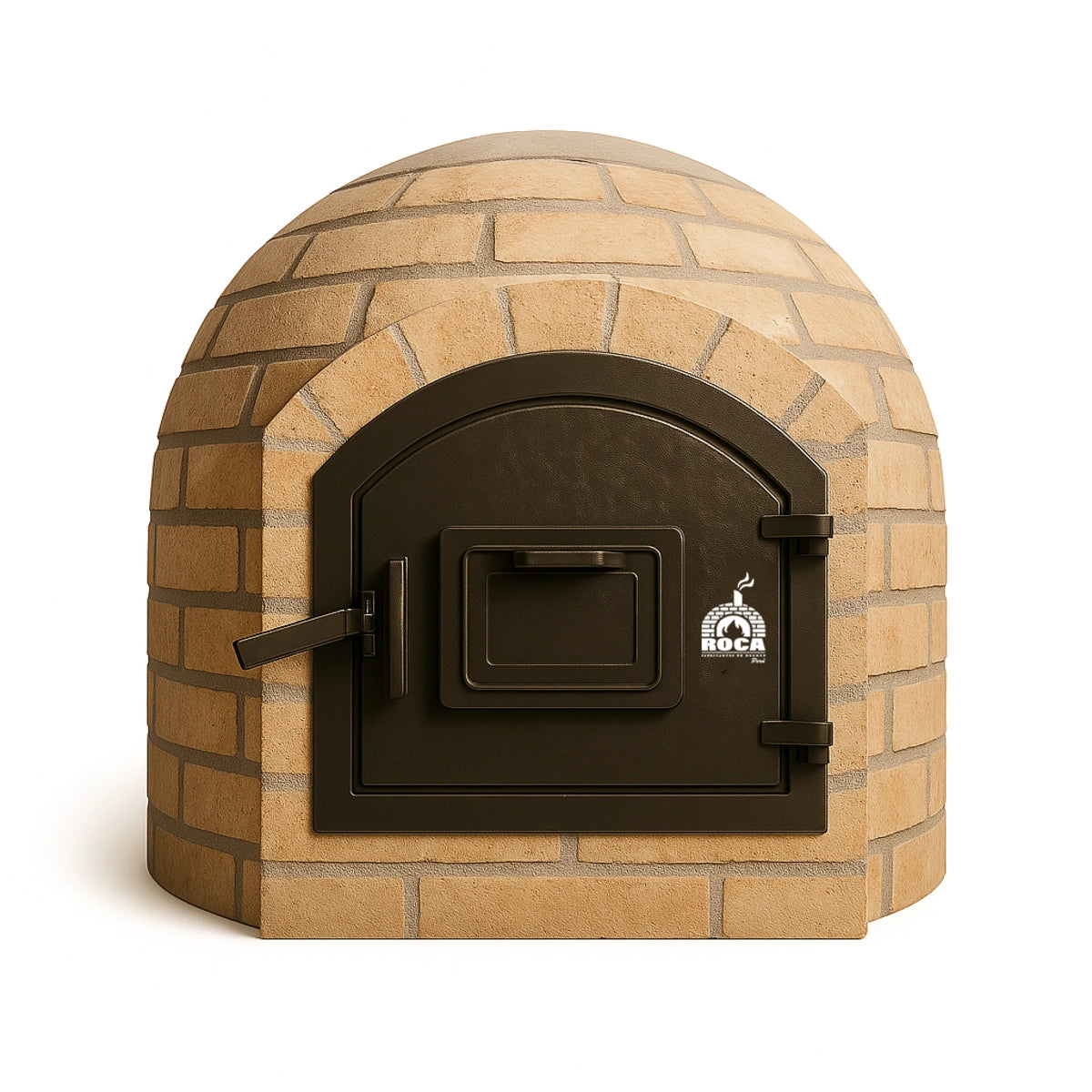 Puerta de Horno Artesanal en Hierro Fundido – 46 x 39 cm